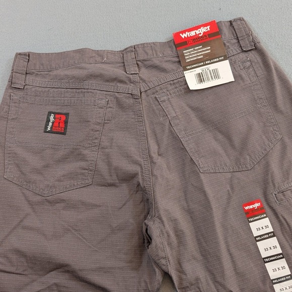 Wrangler Other - Wrangler RIGGS Workwear Technician Pants Mens 33x30 Relaxed Fit Ripstop NWT